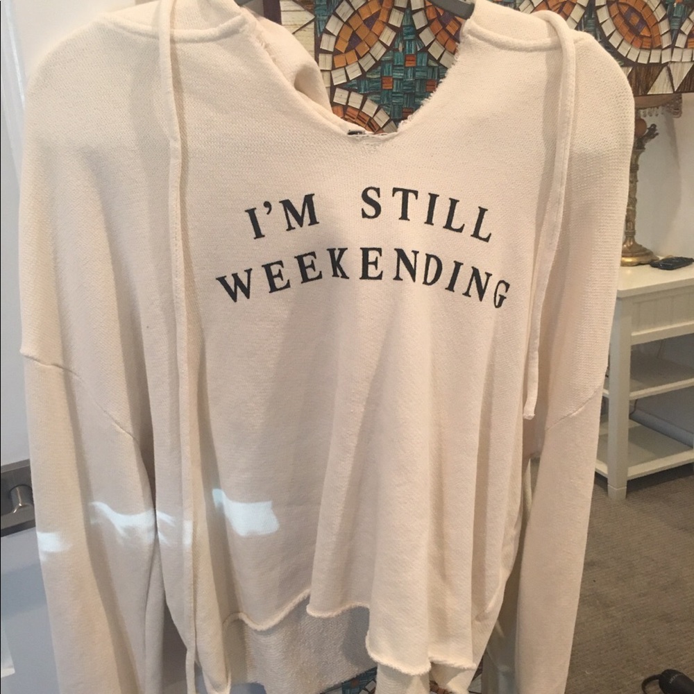 4 WILDFOX Tops Hoodies Shirts Assorted sizes $100 (see pics for exact sizes).
